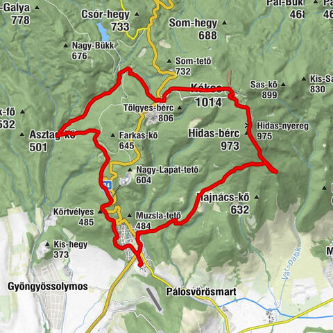 Keresztelő Szent János templom - Hidas-bérc - Kékes - Mátrafüred