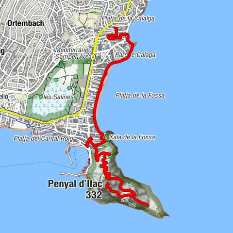 Calp - Penyal d'Ifac - Mirador de Carabiners