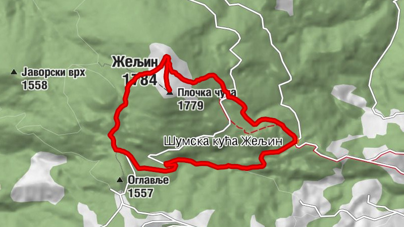 Шумска кућа Жељин - Плочка чука - Жељин