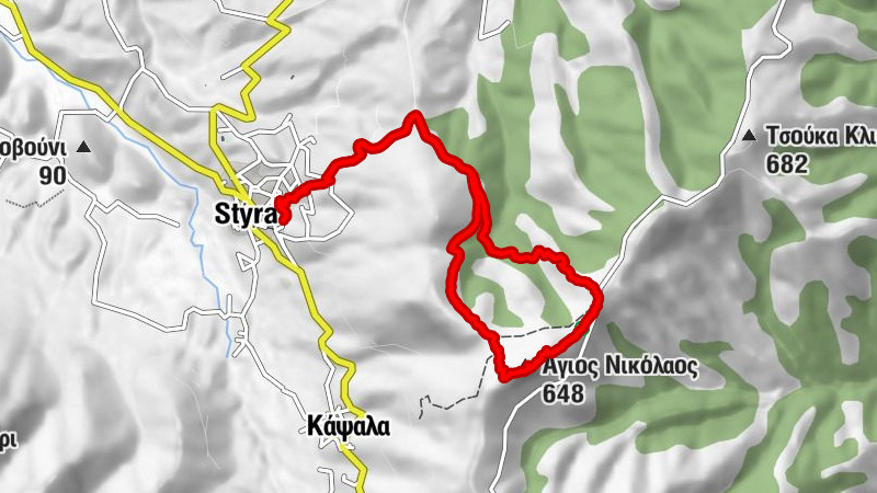 Το στέκι των δειπνοσοφιστών - Στύρα - Παναγία του κάστρου - Άγιος Νικόλαος