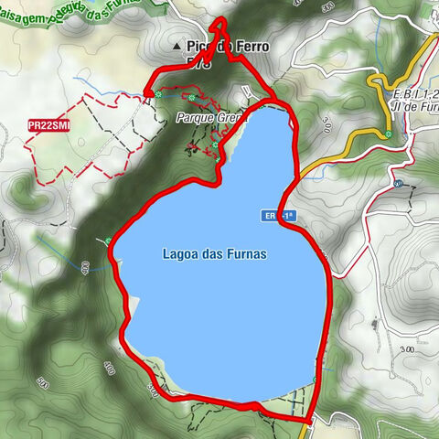 Furnas - Capela de Nossa Senhora das Vitórias - Salto da Inglesa - Pico do Ferro