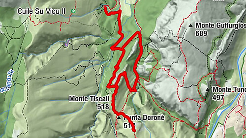 S'istampu 'e Mommotti - Punta Doronè - Monte Tiscali - Ulìana/Oliena