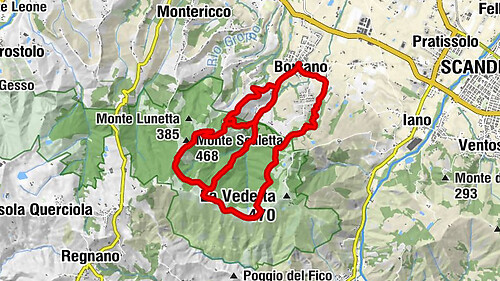 Chiesa della Beata Vergine Maria - Ponte Lodola - Monte Scaletta - Borzano