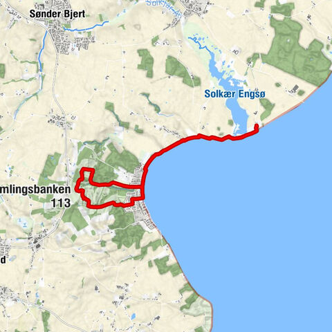 Kolding Kommune - Binderup Strand - Bjerget - Skamlingsbanken