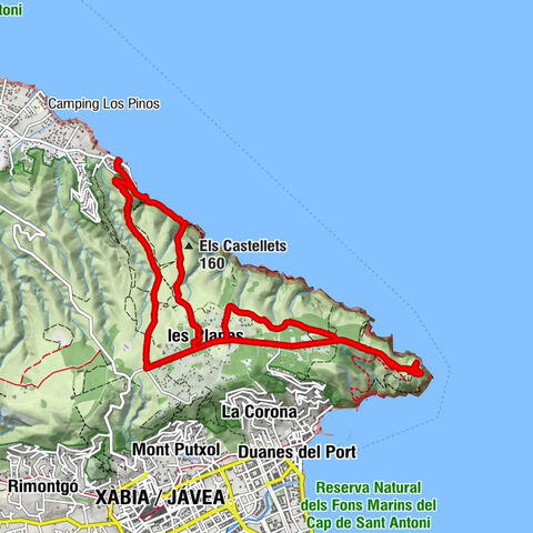 Mirador les Rotes - Els Castellets - Xàbia / Jávea - Dénia