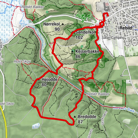 Rebild Kommune - Bredodde - Højodde - Sønderkol
