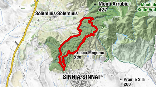 Sìnnia/Sinnai - Bruncu Mogumu - Chiesa di Sant'Isidoro