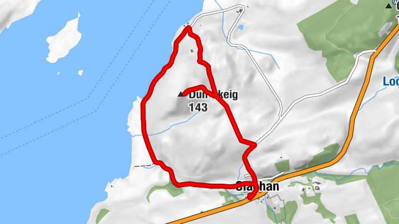 Kilcalmonell Parish Church - Portachoillan - Dun Skeig - Clachan