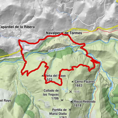 Navalperal de Tormes - La Alameda - Peña del Rayo - Bar-Rte. El Marinazo
