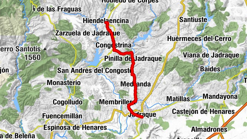 Hiendelaencina - Altollano - Ermita de la Soledad - Jadraque