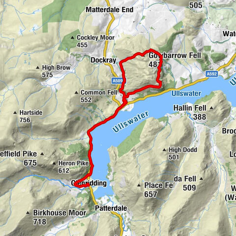 Matterdale - Aira Force - Gowbarrow Fell - Glenridding