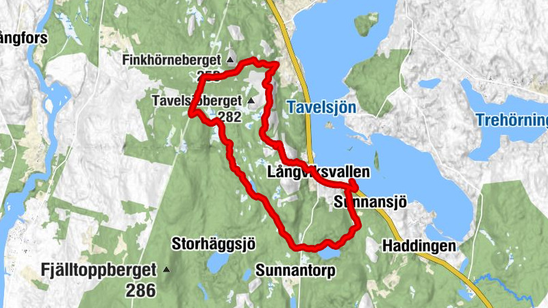 Umeå kommun - Långviksvallen - Vallberget - Oxkläppen