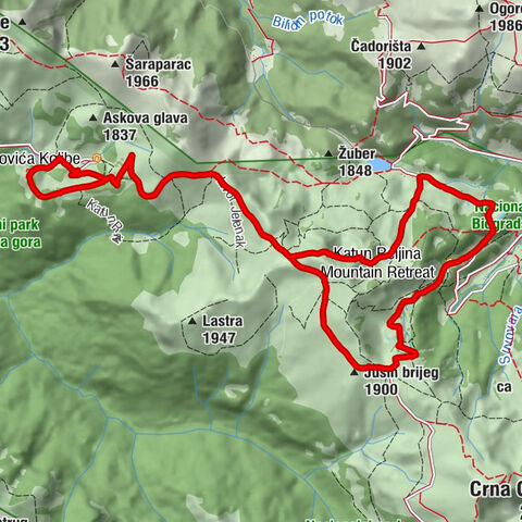 Katun Dolovi Lalevica - Svatovsko groblje - Katun Reljina Mountain Retreat - Jusin brijeg