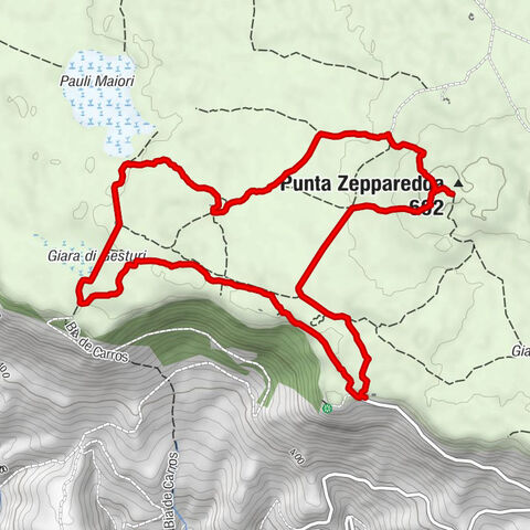 Tuili - Punta Zepparedda