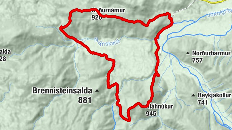 Landmannalaugar - Bláhnúkur - Suðurnámur - Rangárþing ytra