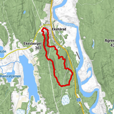 Hagfors kommun - Nygård - Ekesberget