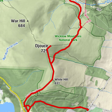 Ballinastoe - White Hill - Djouce