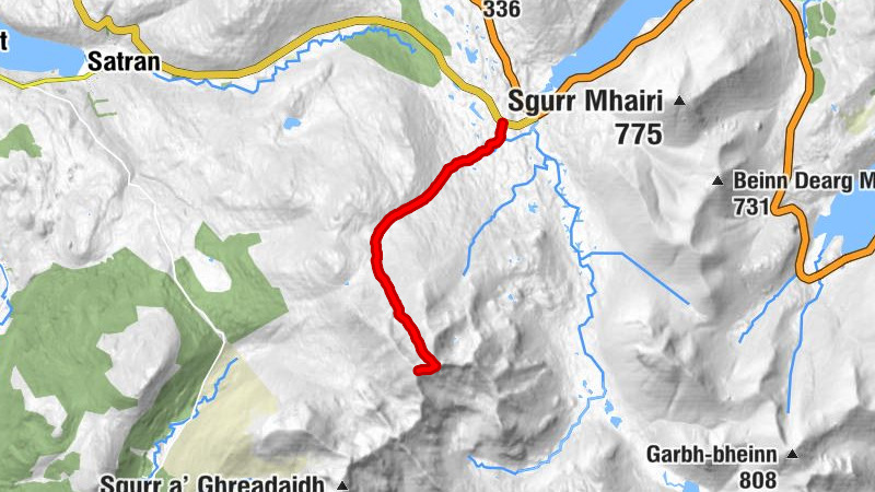 Highland - Bealach nan Lice - Bruach na Frithe