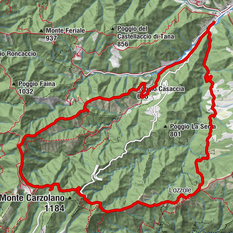 Palazzuolo sul Senio - Chiesa di San Bartolomeo in Lozzole - Chiesa di San Pietro a Piedimonte - Poggio Casaccia