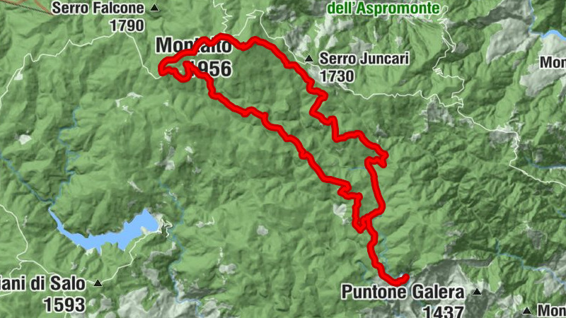 Montalto - Statua Jeso Cristo deo Restitutae per Ipsum Salutis - Rifugio Canovai 1320 s.l.m. - Cosoleto