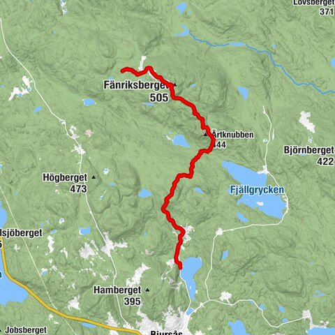 Gustav Vasa byn - Bäverhyddans Värdshus - Fänriksberget - Flymyrsstugan