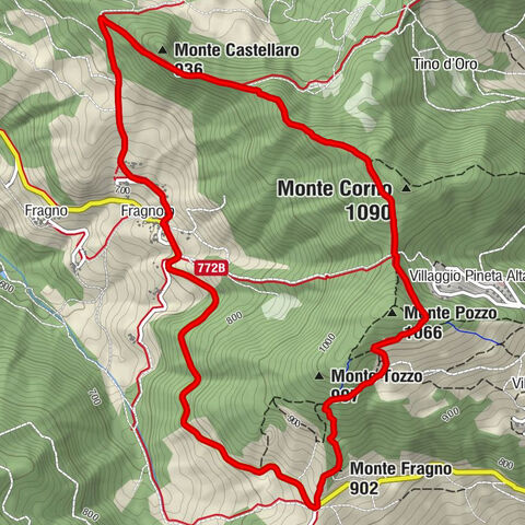 Locanda Mariella - Monte Corno - Monte Pozzo - Fragnolo
