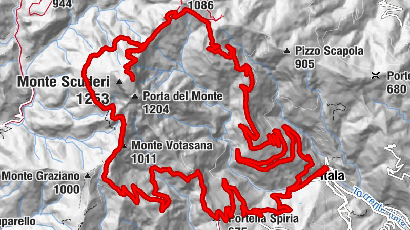 Contrada Fontana - Monte Votasana - Culma Caravagi - Itala