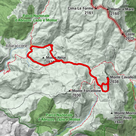 Picinisco - Fonte Fredda - Monte Cavallo - Il baraccone