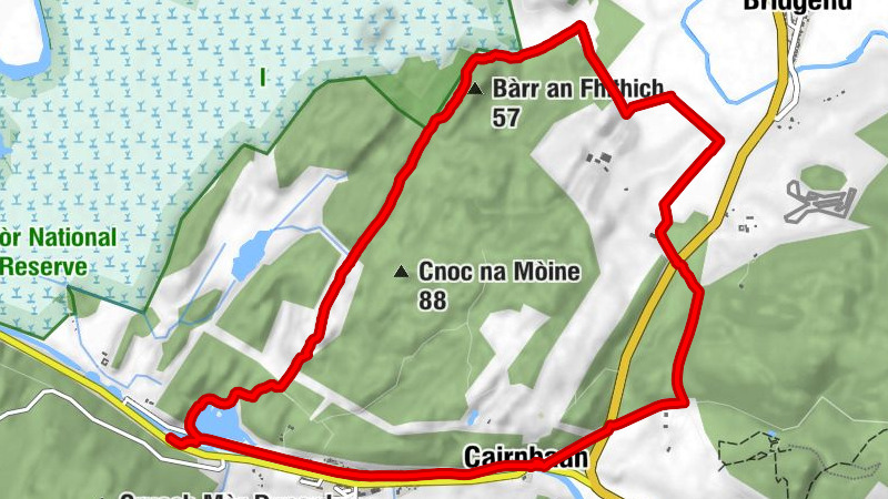 Argyll and Bute - Bàrr an Fhithich - Cairnbaan