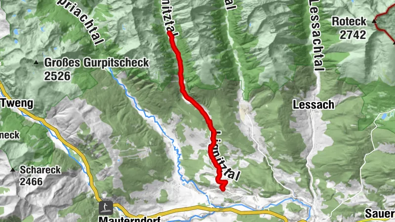 10 Lignitz Route - Variante Tiergraben