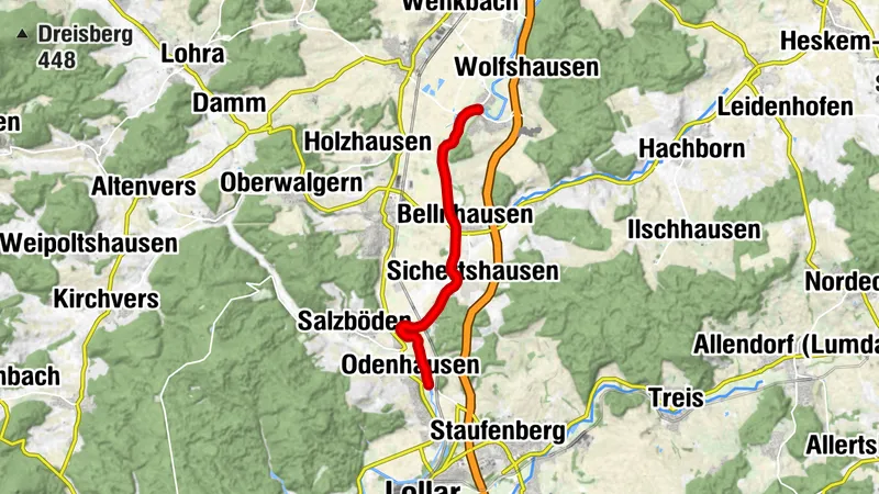 Kanu-Fluss Lahn 01. Etappe Weimar-Roth bis Lollar-Odenhausen