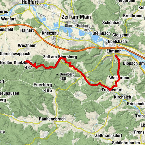 Gasthaus Zum Böhlgrund - Hollacher Berg - Schloßberg - Eltmann