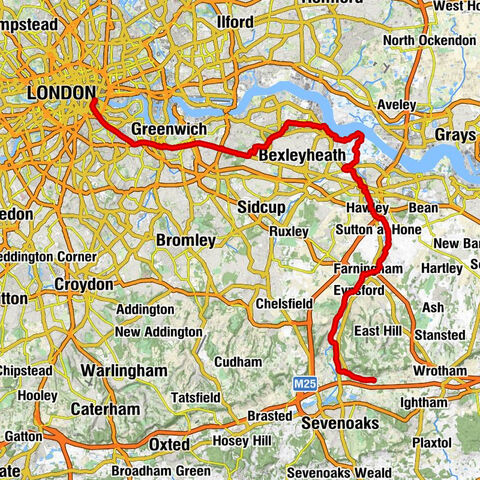 City of London - St George the Martyr - St Peter & St Paul - Kemsing