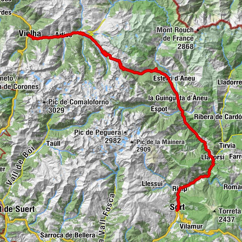 Betren - Sant Sadurní de Betren - Sant Martí de Casarilh - Sort