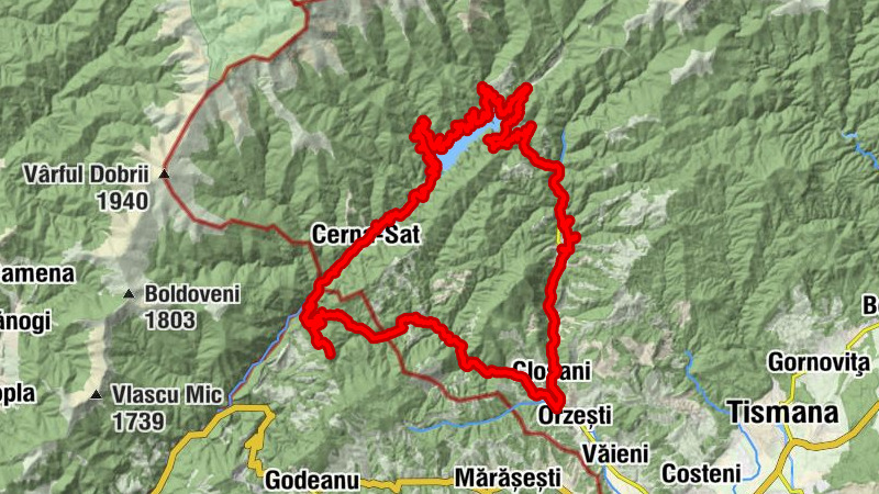 Motru Sec - Cerna-Sat - Cloșani