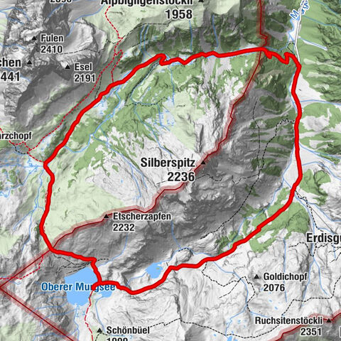 Quarten - Murgseehütte - Berggasthaus Murgsee - Glarus Nord