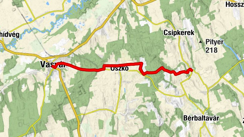 Csehimindszent - Szőlőhegyi kápolna - Vasvár - Szent Kereszt felmagasztalása templom