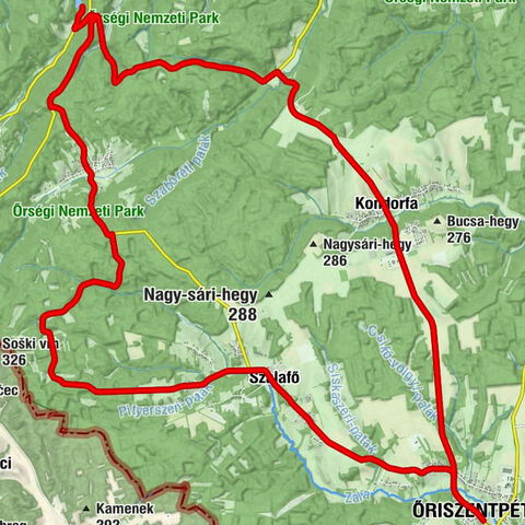 Városszer - Református templom - Ökumenikus imaház - Siskaszer