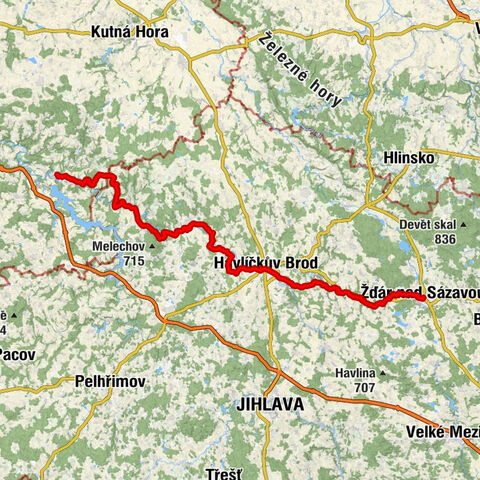 Žďár nad Sázavou - Kaple Navštívení Panny Marie - ‎Kostel Nejsvětější Trojice - Zámecký Hostinec