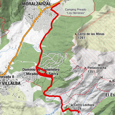 Moralzarzal - Collado Villalba - Cascada del Covacho