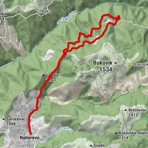 Nahorevo - Vića - Skakavac