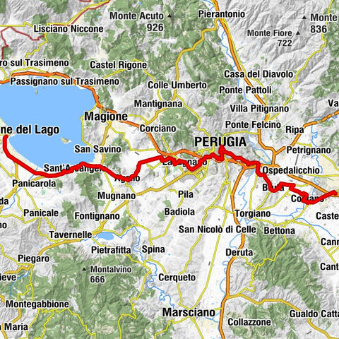 Castiglione del Lago - Il Ristoro - Chiesa della Madonna del Rosario - Santa Maria degli Angeli