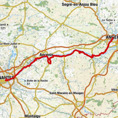 Angers - Église Saint-Symphorien - Église Saint-Pierre-et-Saint-Romain - Nantes