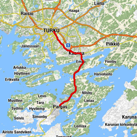 Turku - Turun Evankeliumintalo - Ravintola Broadway - Pargas