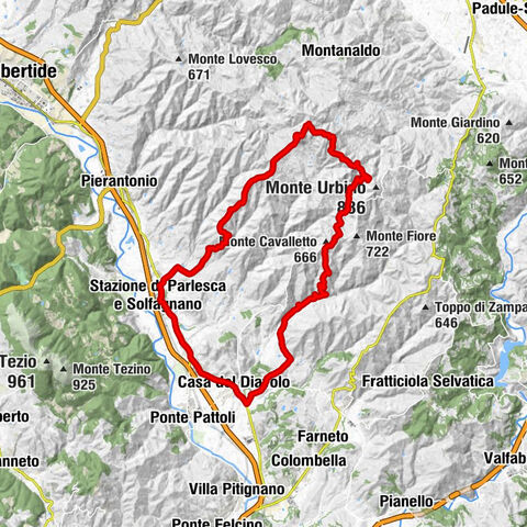 La Gitana - Stazione di Parlesca e Solfagnano - Randolo - Resina