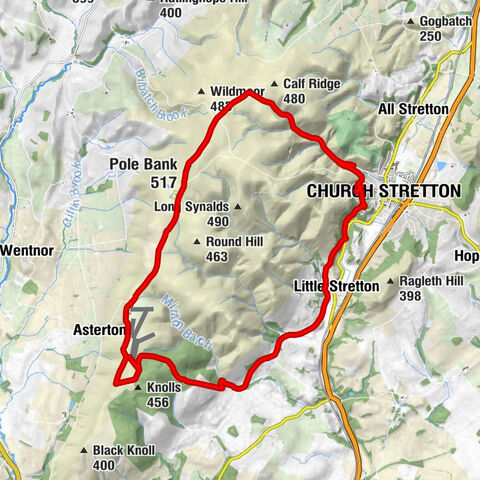 Carding Mill - Shooting Box - Pole Bank - Church Stretton