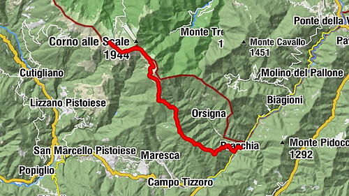 Rifugio Duca Degli Abruzzi - Lago Scaffaiolo - Monte Cupolino - Poggio dei Malandrini - San Lorenzo