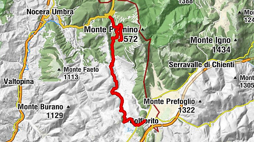 Bagnara - Collecroce - Annifo - Colfiorito