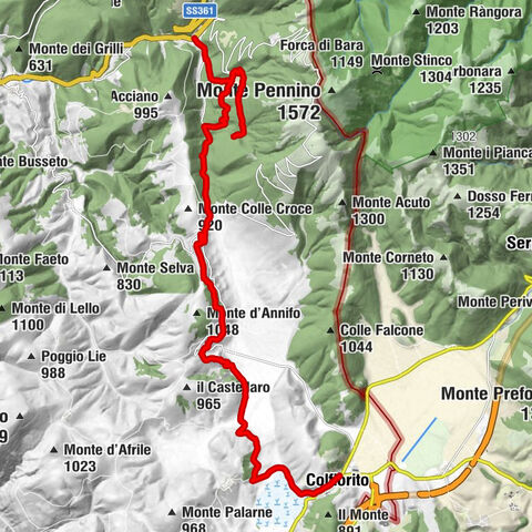 Bagnara - Collecroce - Annifo - Colfiorito