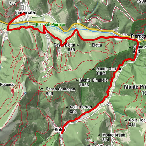 Sefro - Da Faustina - Pioraco - Fiuminata